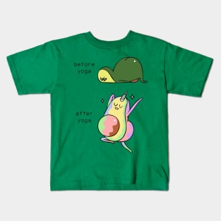 After Yoga Avocado Kids T-Shirt